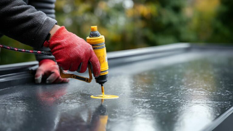 Immediate Steps for Storm-Damaged Flat Roofs